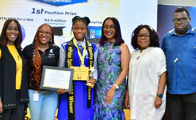 14-year-old wins MTN spelling bee