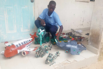 Meet Maiduguri teenage IDP who built military jet prototype