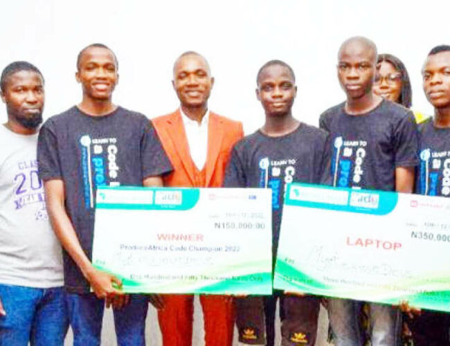 Students win ProduceAfrica coding challenge