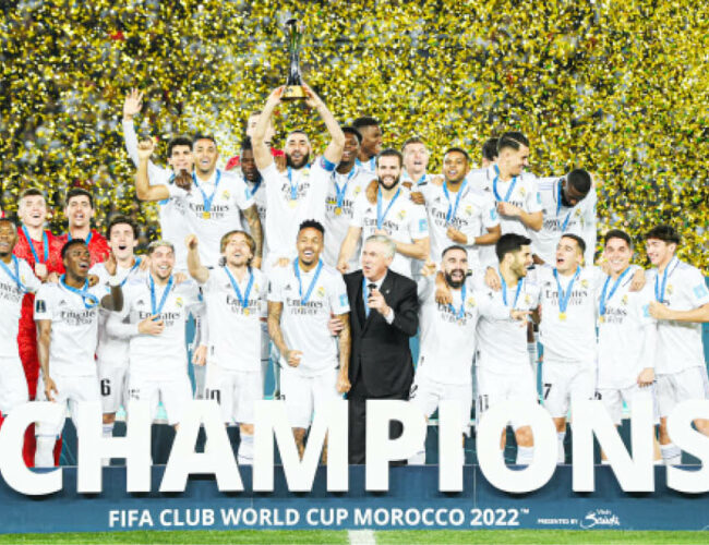 Real Madrid win FIFA club World Cup
