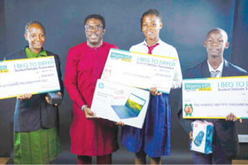 15-yr Ruth Okorocha wins 2023 Nigeria Info’s “I Beg to Differ” students’ debate