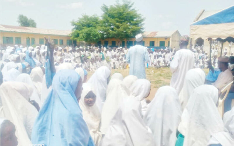 Launching of tree planting Programme at Kanti primary school Bich, Kano state