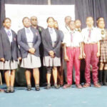 Some of the students at the semi-finals of the Rivers Education Champions League Quiz Competition